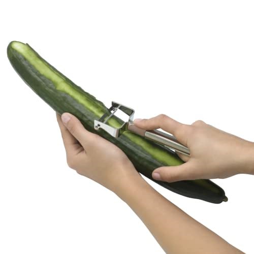 WMF Profi Plus Sebze Soyacağı, 17 cm, Paslanmaz Çelik, Patates ve Kuşkonmaz Soyacağı, Cromargan® Yüksek Kaliteli Yarı Mat Paslanmaz Çelik, Bulaşık Makinesinde Yıkanabilir