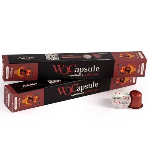 Wocapsule Colombia Nespresso Uyumlu Kapsül Kahve 10lu Kutu