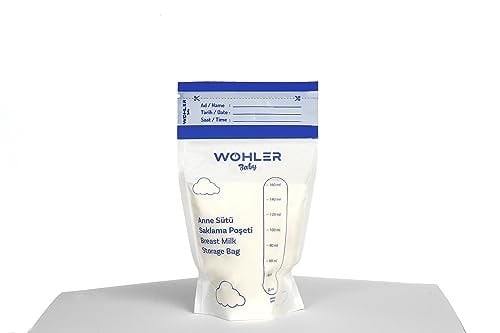 Wohler Süt Saklama Poşeti 25x3 adet 75 li