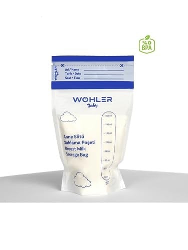 Wohler Süt Saklama Poşeti 25x3 adet 75 li