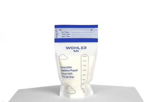 Wohler Süt Saklama Poşeti 25x3 adet 75 li
