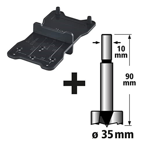 Wolfcraft 8728000 Forstner matkap ucu Ø 35 mm + Markierhilfe