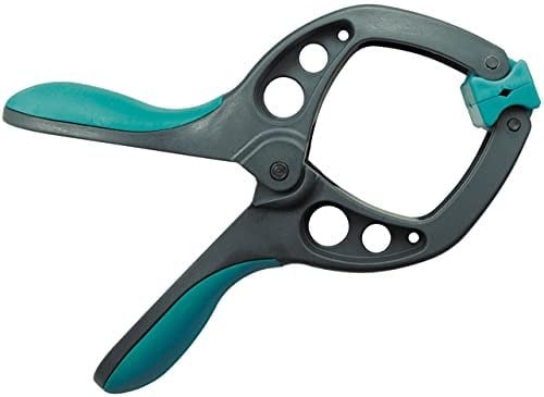wolfcraft FZ 60 Yaylı kelepçe 3631000 / İş parçasını sabitlemek için 60 mm germe genişliği ile küçük kelepçe/Tek elle kullanım mümkün