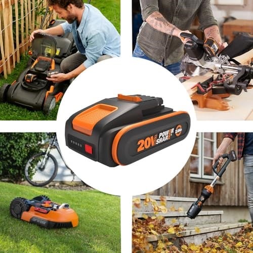 WORX WA3639 20Volt 2.0Ah. Li-ion PowerShare Yedek Akü