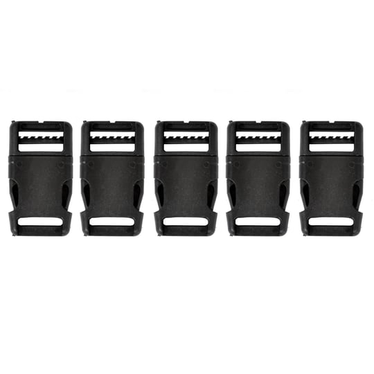 X-Perk Plastik Çanta Tokası Klipsli Ayarlı Toka Geçmeli Kilitli Toka Sırt Çanta Toka Aparatı 5li set Genişlik 3 cm Boy 5 cm