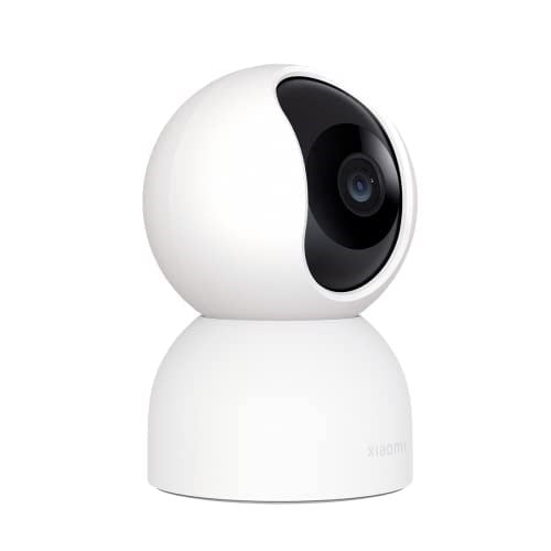 Xiaomi Akıllı Kamera C400, 1440p WiFi Kamera, Bebek Monitörü, İç Mekan Kamerası, Evcil Hayvan Kamerası, Gece Görüşü, 360° Dönen Başlık, Beyaz - Seçenekler: C400, C100