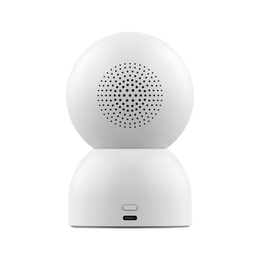 Xiaomi Akıllı Kamera C400, 1440p WiFi Kamera, Bebek Monitörü, İç Mekan Kamerası, Evcil Hayvan Kamerası, Gece Görüşü, 360° Dönen Başlık, Beyaz - Seçenekler: C400, C100