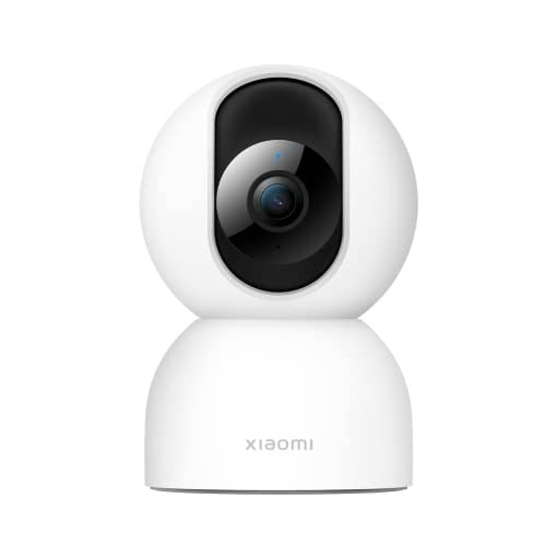 Xiaomi Akıllı Kamera C400, 1440p WiFi Kamera, Bebek Monitörü, İç Mekan Kamerası, Evcil Hayvan Kamerası, Gece Görüşü, 360° Dönen Başlık, Beyaz - Seçenekler: C400, C100
