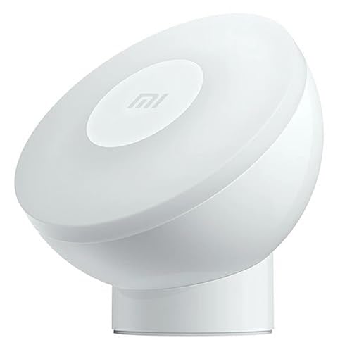 Xiaomi Mi Motion-Activated Night Light 2 gece lambası isteğe bağlı iOS/Android App bağlantısı (2800K, 2,5-25lm, Bluetooth, Hareket ve Parlaklık Sensör, 180 gün pil ömrü