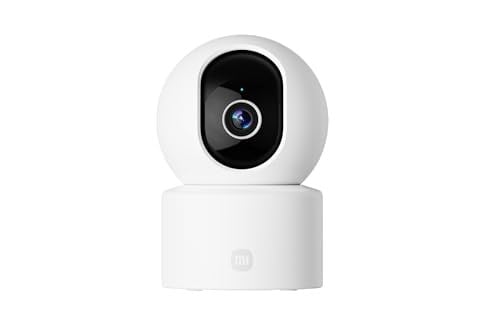 Xiaomi Smart Camera C302 3MP 2K Akıllı Wi-Fi Güvenlik Kamerası, 360° Panoramik Görüş, Gece Görüşü, Hareket Algılama, İki Yönlü Ses (Xiaomi TR Garantili)