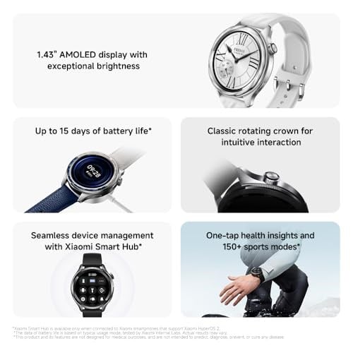 Xiaomi Watch S4, Siyah