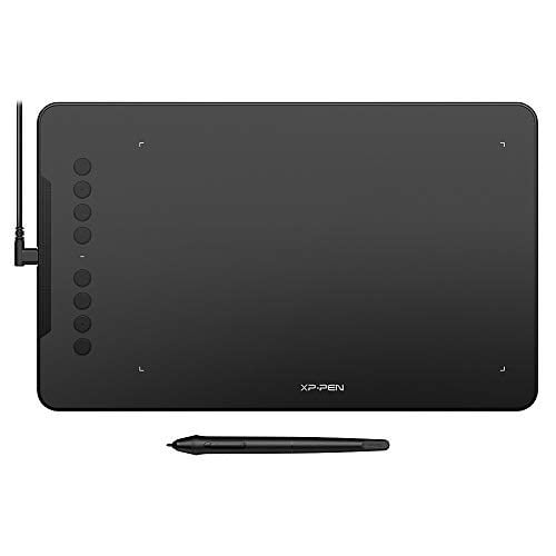 XP-PEN Deco 01 Grafik Tablet 10x6 İnç Çizim Tablet Pilsiz Stylus 8192 Basınç Hassasiyeti