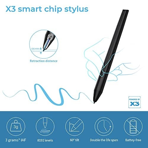 XP-PEN Deco LW kablosuz grafik tablet t 10\
