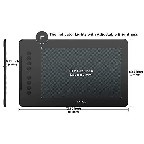 XP-PEN Deco01 V2 grafik tablet, pilsiz giriş kalemiyle birlikte, Windows, Mac ve Android destekler