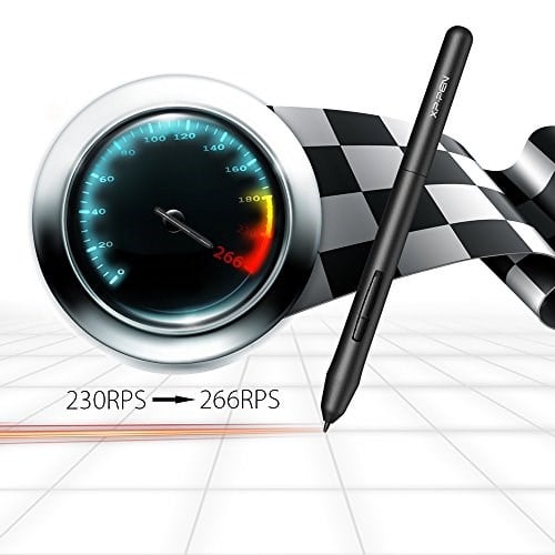 XP-Pen G430S - Grafik tablet, pasif kapasitif kalem 8192 seviyeler, boyutu 4 x 3 inç, OSU çizim imza oynamak için