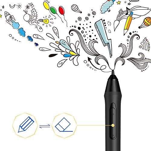 XP-PEN P05 pasif kalem, pilsiz, Stylus, DECO01V2,G640S, Deco 03 grafik tabletleri için