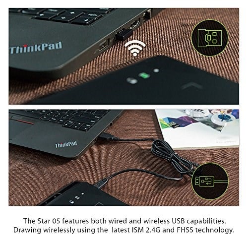 XP-Pen Star 05 V2 Kablosuz Wireless Grafik Tablet