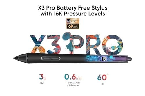 XPPen Deco Pro MW 2nd 9 x 6 inç Bluetooth Grafik Tablet, Dijital Kalem 16K Basınç Seviyesi, Kablosuz Uzaktan Kumanda, Dijital Çizim için
