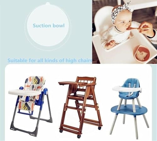 Xspring Silikon bebek beslenme seti, bebek kasesi, ayarlanabilir mama önlüğü, bebek kaşıkları içeren set, yürümeye başlayan çocuklar için silikon beslenme seti (pembe)