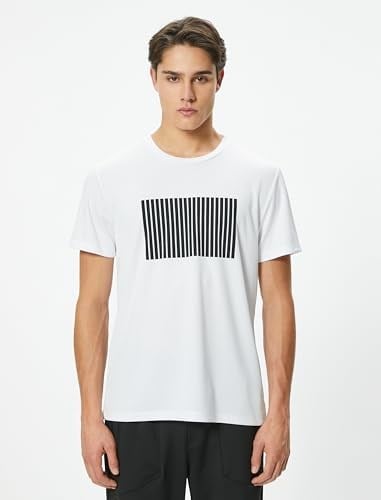 Yakalı Tişört Slim Fit Düğmeli Kısa Kollu