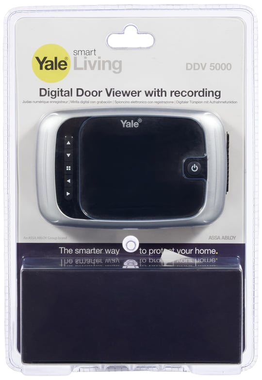 Yale 45-5000-1435-00-6001 LCD Ekranlı Dijital Kapı Dürbünü - 5000 Serisi - Premium