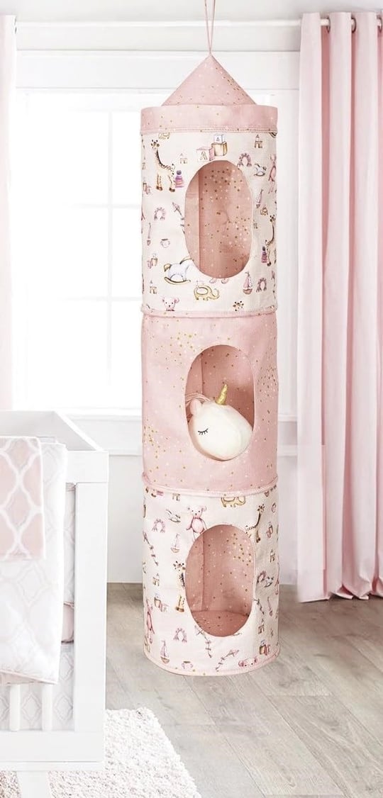 YamanHobi Baby 3 Gözlü Kullanışlı Düzenleyici Çok Amaçlı Organizer Kutu (pembe)
