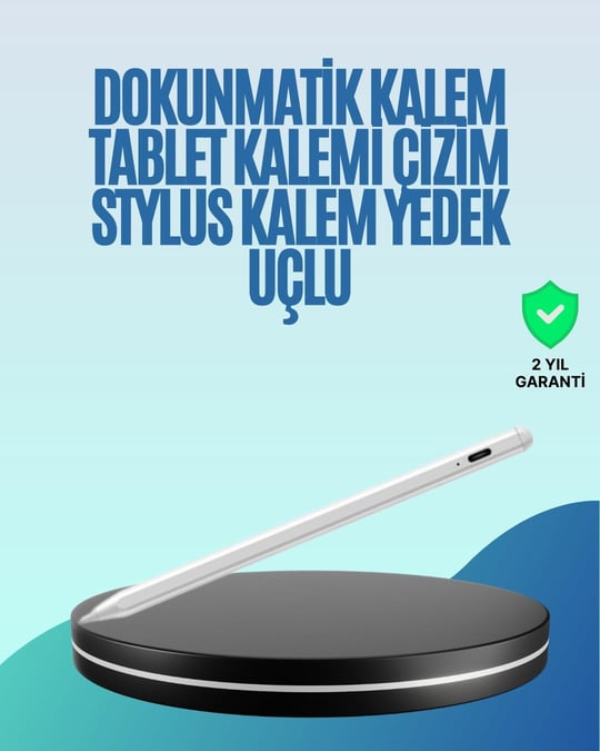 YamanHobi Eğim Sensörlü 1,0 mm Uçlu Dijital Kalem – Uzun Pil Ömrü ve Kolay Kullanım -