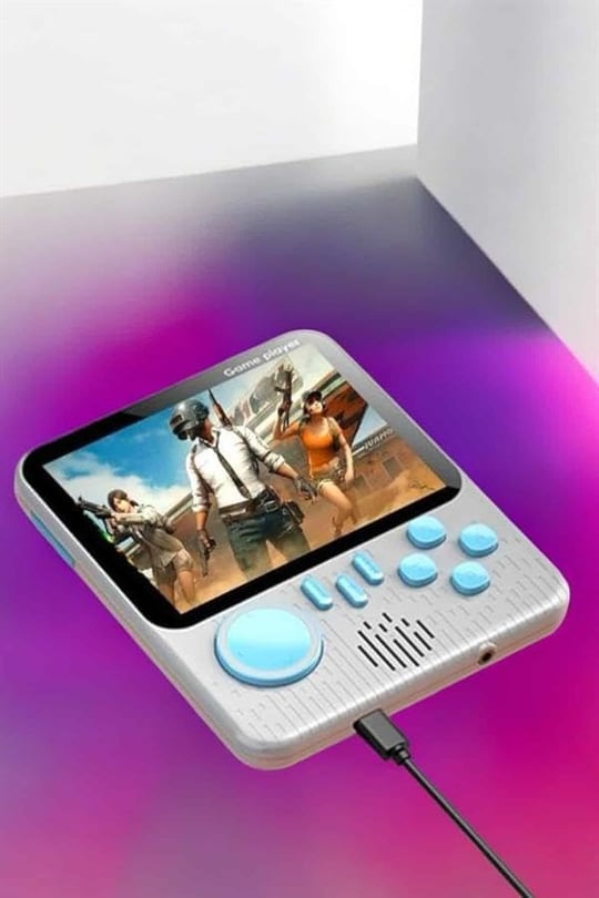 YamanHobi, El Atarisi 3.5 inç Ekran Çift Konsol 666 Adet Retro Oyun Gamepad