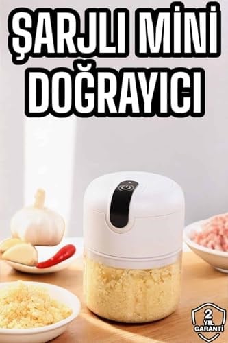 YamanHobi El Rondosu Mini Şarjlı Doğrayıcı Taşınabilir 250 ml
