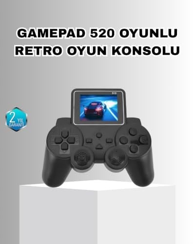 YamanHobi Mini Retro Oyun Konsolu S10 2.8 İnç Ekran Taşınabilir Klasik Atari