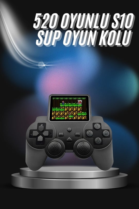 YamanHobi S10 Gamepad 520 Oyunlu Klasik Taşınabilir Retro Oyunlar Oyun Konsolu El Atarisi