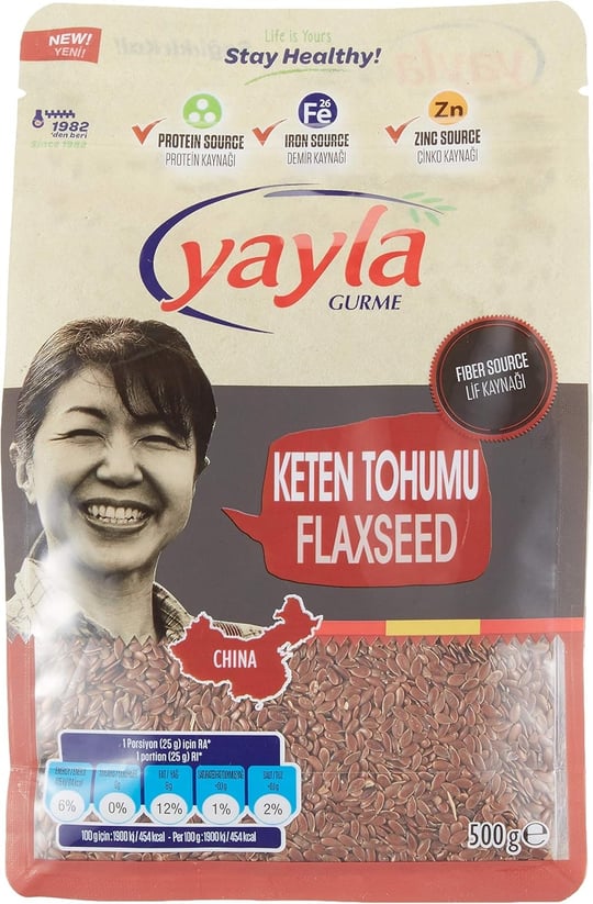 Yayla 500 gr Gurme Keten Tohumu