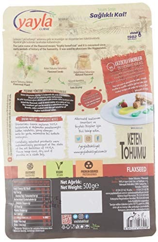 Yayla 500 gr Gurme Keten Tohumu
