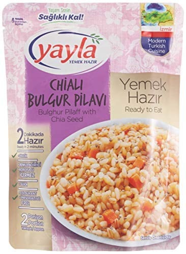 yayla Chialı Bulgur Pilavı, 250 gr Tekli Paket