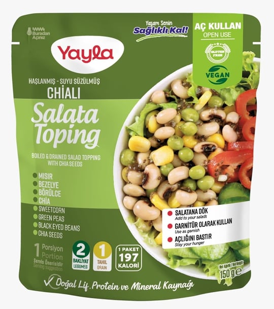 Yayla Chialı Salata Toping 150 Gram 2li paket