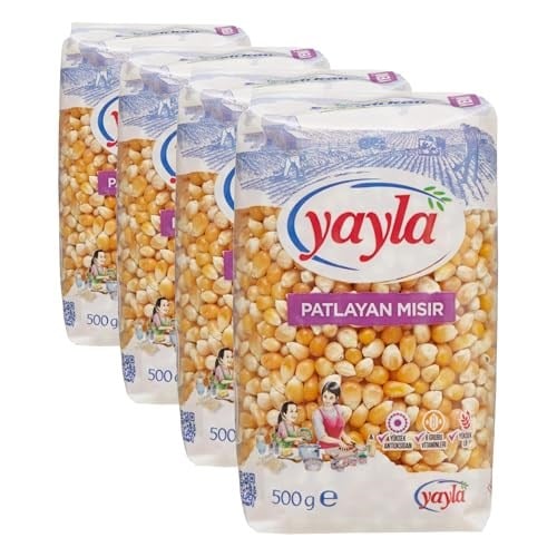 Yayla Cin Mısır (500 Gr) 4lü paket - Seçenekler: 500 Gr, 500 Gr 3lü paket, 500 Gr (4 paketi), 500 Gr x 16