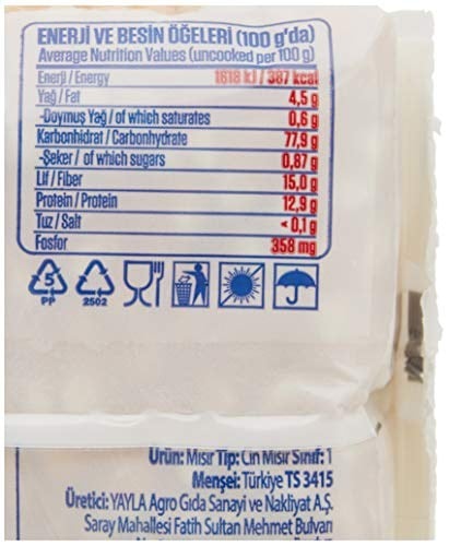 Yayla Cin Mısır 500 Gr
