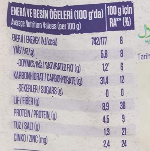 Yayla Glutensiz Nohutlu Karabuğday Pilavı (250 Gr) 6lı paket - Seçenekler: Pack of 6, 250 Gr, 250 Gr 2li paket, (250 Gr x 12)