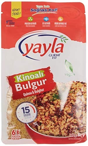 yayla Gurme Fit Kinoalı Bulgur 360 gr Tekli Paket