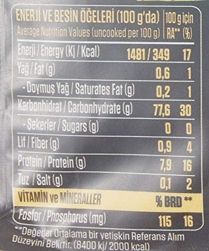 yayla Gurme Jasmine Pirinç, 500 gr Tekli Paket