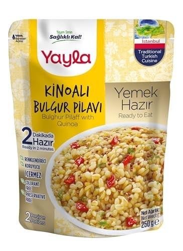 yayla Kinoalı Bulgur Pilavı, 250 gr Tekli Paket