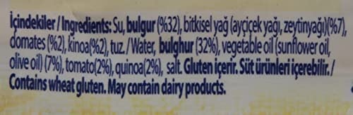 yayla Kinoalı Bulgur Pilavı, 250 gr Tekli Paket