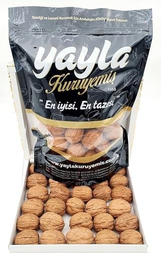 YAYLA Kuruyemiş İNCE KABUKLU CEVİZ 500G
