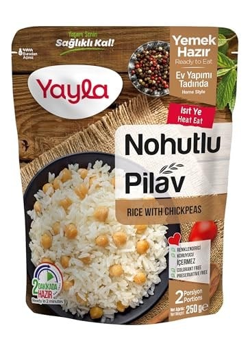 yayla Nohutlu Pirinç Pilavı, 250 gr Tekli Paket