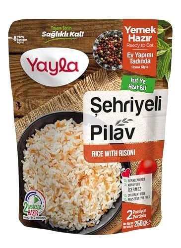 yayla Şehriyeli Pirinç Pilavı, 250 gr Tekli Paket