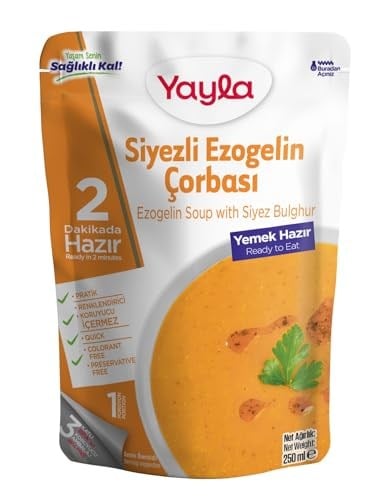 yayla Siyezli Ezogelin Çorbası, 250 gr Tekli paket