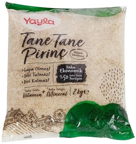 yayla Tane Tane Pirinç 2 kg