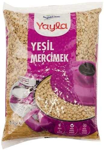 Yayla Yeşil Mercimek 1 Kg