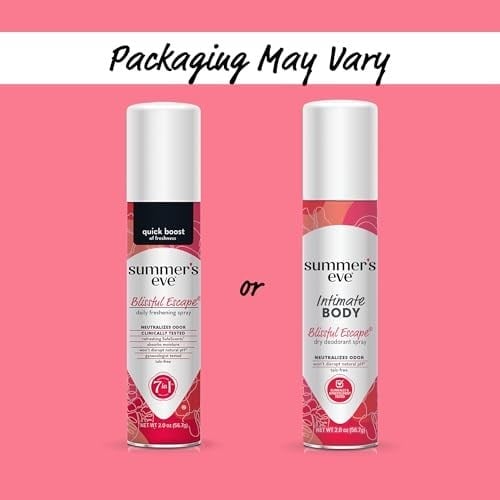 Yaz Arifesi Kadınsı Deodorant Tazeleyici Sprey, Neşeli Kaçış, 2 Fl Oz