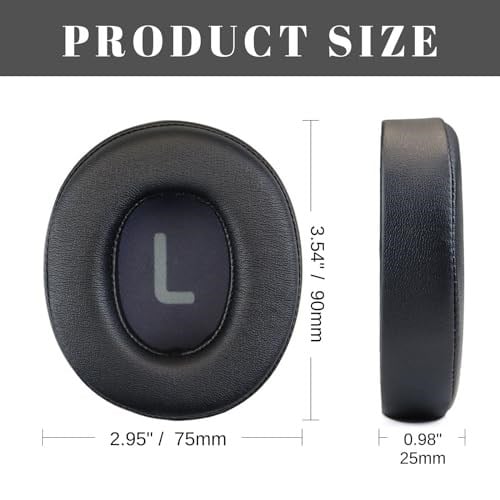 Yedek Earpad JBL Tune 700BT /710BT /720BT /750BTNC/760NC/770NC Kablosuz Kulak Üstü Kulaklıklar ile Uyumlu, JBL Earpads Kulak Yastıkları Kulak Yastıkları Yüksek Yoğunluklu Yumuşak Köpüklü Kulak